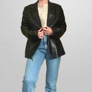 Vintage leather jacket